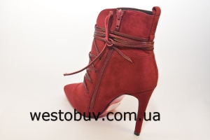 Ботинки с красной подошвой 1577-2b