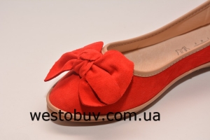 Балетки  женские с бантиком SK26a