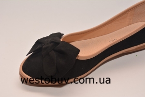 Балетки женские бежевая кайма SK26b