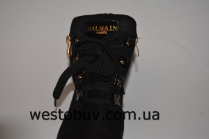 Женские ботинки лаковый задник 45-2