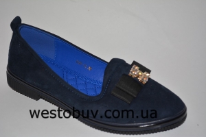 Балетки женские двойной бантик 630-13a