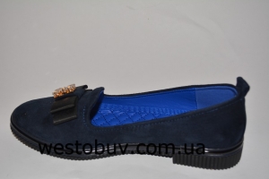 Балетки женские двойной бантик 630-13a