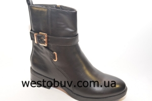 Женские ботинки черные 13