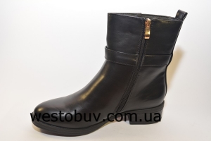 Женские ботинки черные 13