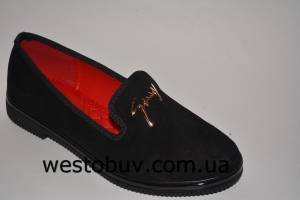 Балетки женские золотистая фурнитура 630-3