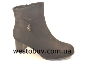 Замшевые ботинки для женщин ks1606