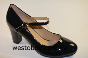 Женские туфли с пряжкой 763-1