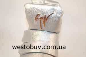 Женские сникерсы серебро JX28