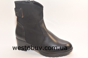 Ботинки женские квадратные стразы  B01-51