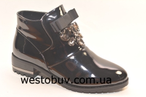 Женские ботинки стразы CT796