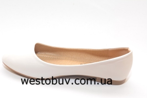 Балетки беленьккие