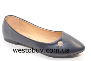 Женские балетки цветок из камушекT5