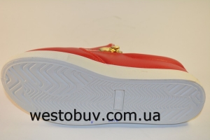 Модные женские  мокасины на замках  B107d