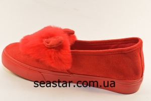 Женские красные слипоны NB50B