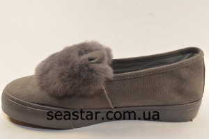 Слипоны для женщин с модными ушками NB50C