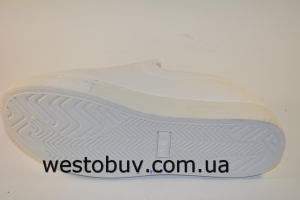 Мокасины  женские белые Sea Star NB108d