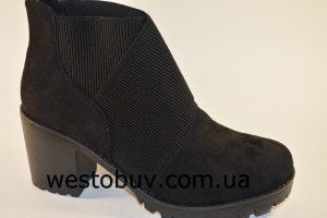 Женские ботинки  на модной подошве HX 309