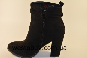 Женские ботинки из замша LL-54