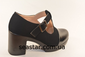 Туфли комбинированные женские F1-2