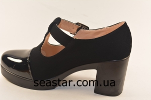 Туфли комбинированные женские F1-2