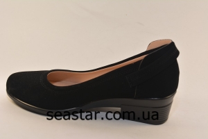 Женские туфли экко-замш F2-8