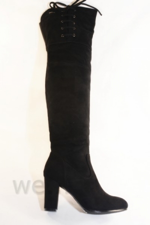 Осенние замшевые сапоги для женщин X653-1