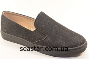 Молодежные слипоны серебристый перелив100-510BAS-1