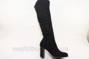 Осенние замшевые сапоги для женщин VK50