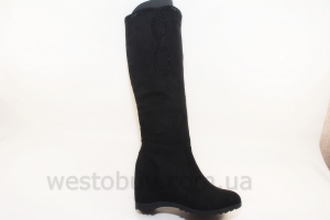 Сапоги зимние женские на танкетке VL800-1