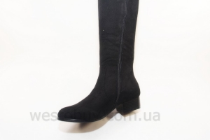 Зимние женские сапоги с золотистая молнией VL806-1