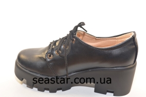 Женские туфли на танкетке 883-2