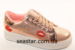 Женские слипоны на шнуровке J01-3