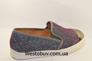 Слипоны женские   Gueen Lee R4/90-2b