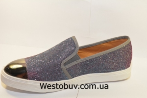 Слипоны женские   Gueen Lee R4/90-2b