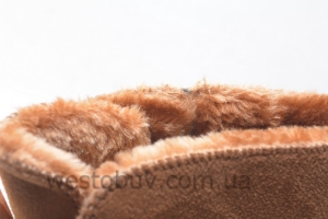 Женские зимние угги с бантиками 1032a