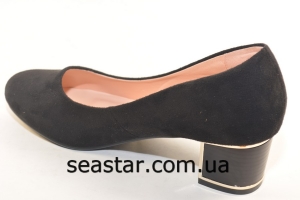 Туфли женские устойчивый каблук A38