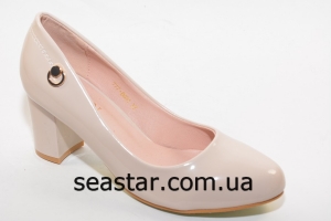 Женские туфли лакированные B691