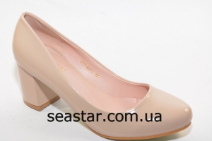 Бежевые туфли для женщин B653b