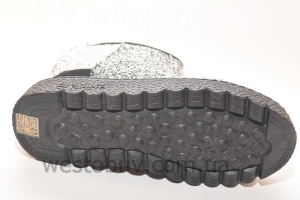 Зимние женские угги серебристый перелив DX-12