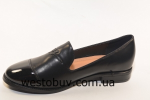 Комбинированные женские туфли 313-15