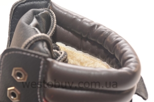 Ботинки  зимние женские на шнурках  BL68a