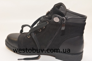 Комбинированные  женские ботинки MejDeLi 3055-63r