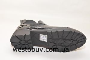 Ботинки для женщин лаковые 0727