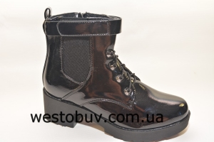 Ботинки  женские липучка 62062