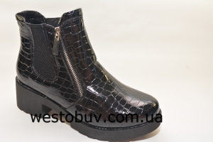 Ботинки  женские осенние на резинке 62051