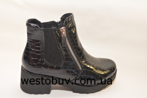 Ботинки  женские осенние на резинке 62051