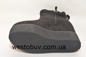 Ботинки женские на танкетке LN1a