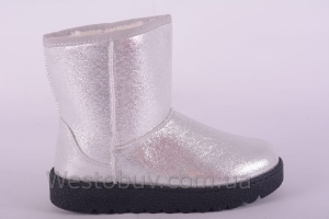 Угги серебристые DX-11