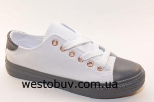 Женские кеды белого цвета RAL-9