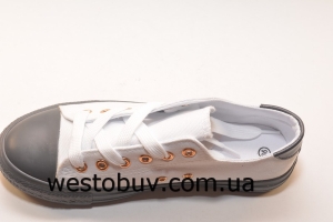 Женские кеды белого цвета RAL-9